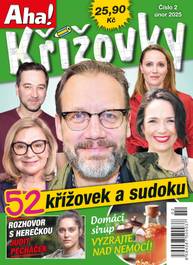 Časopis AHA! Křížovky - 2/2025 - CZECH NEWS CENTER a. s.